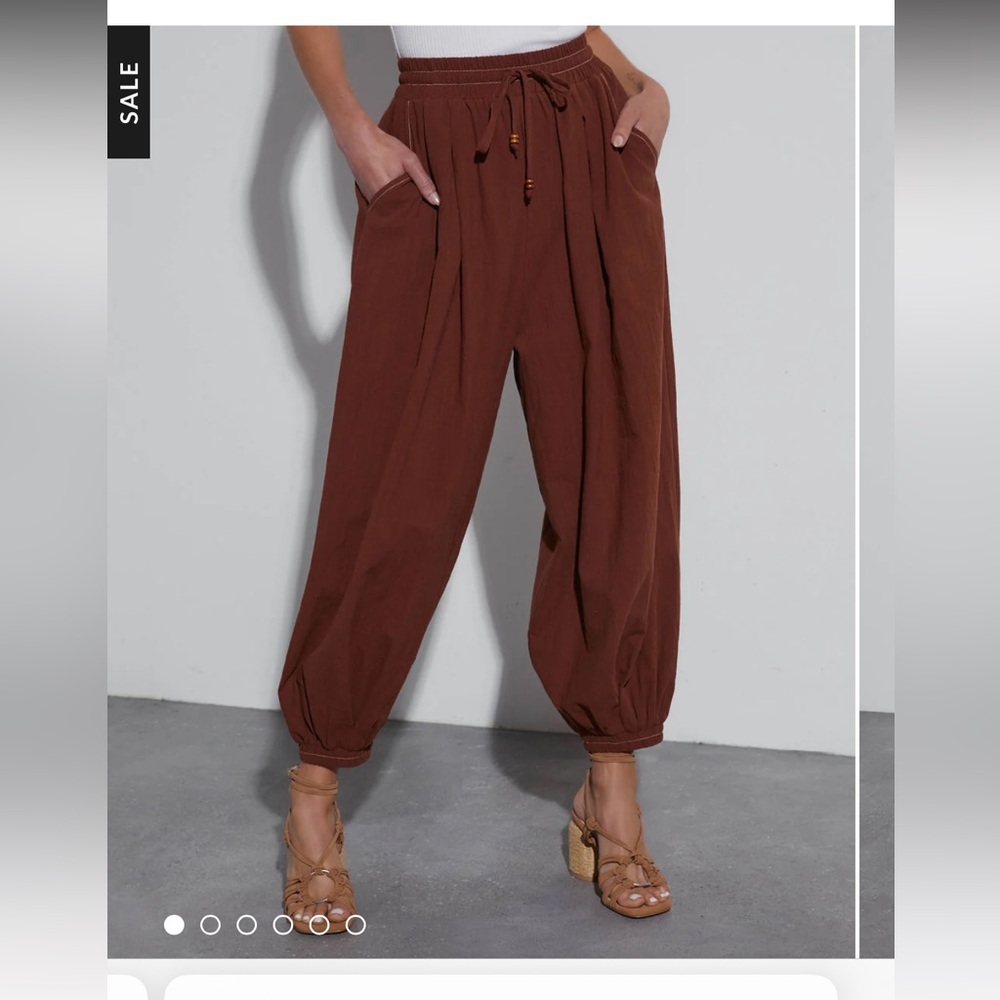 VICI Koda Oversized Drawstring Joggers NWT